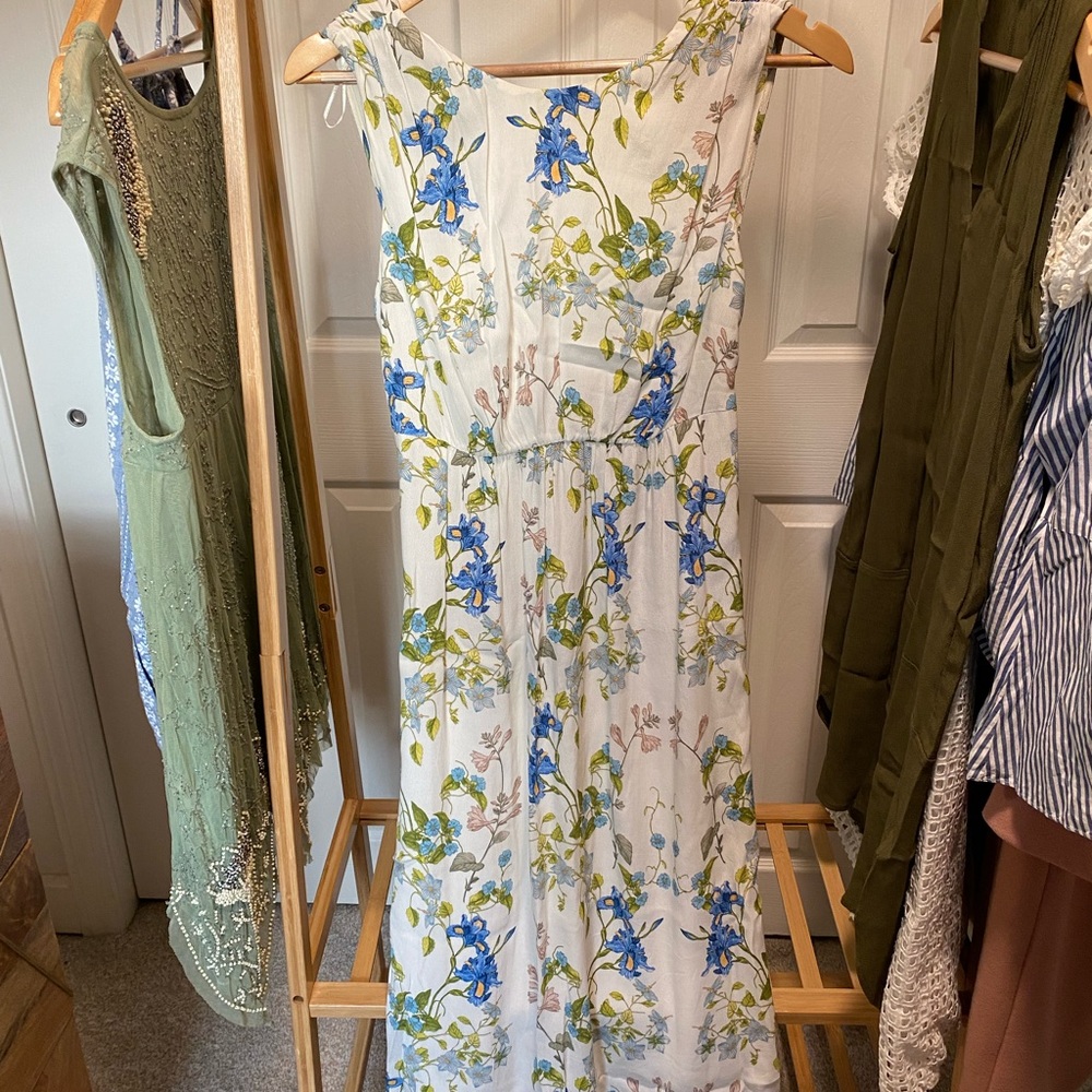 Zara Floral MIDI with back tie